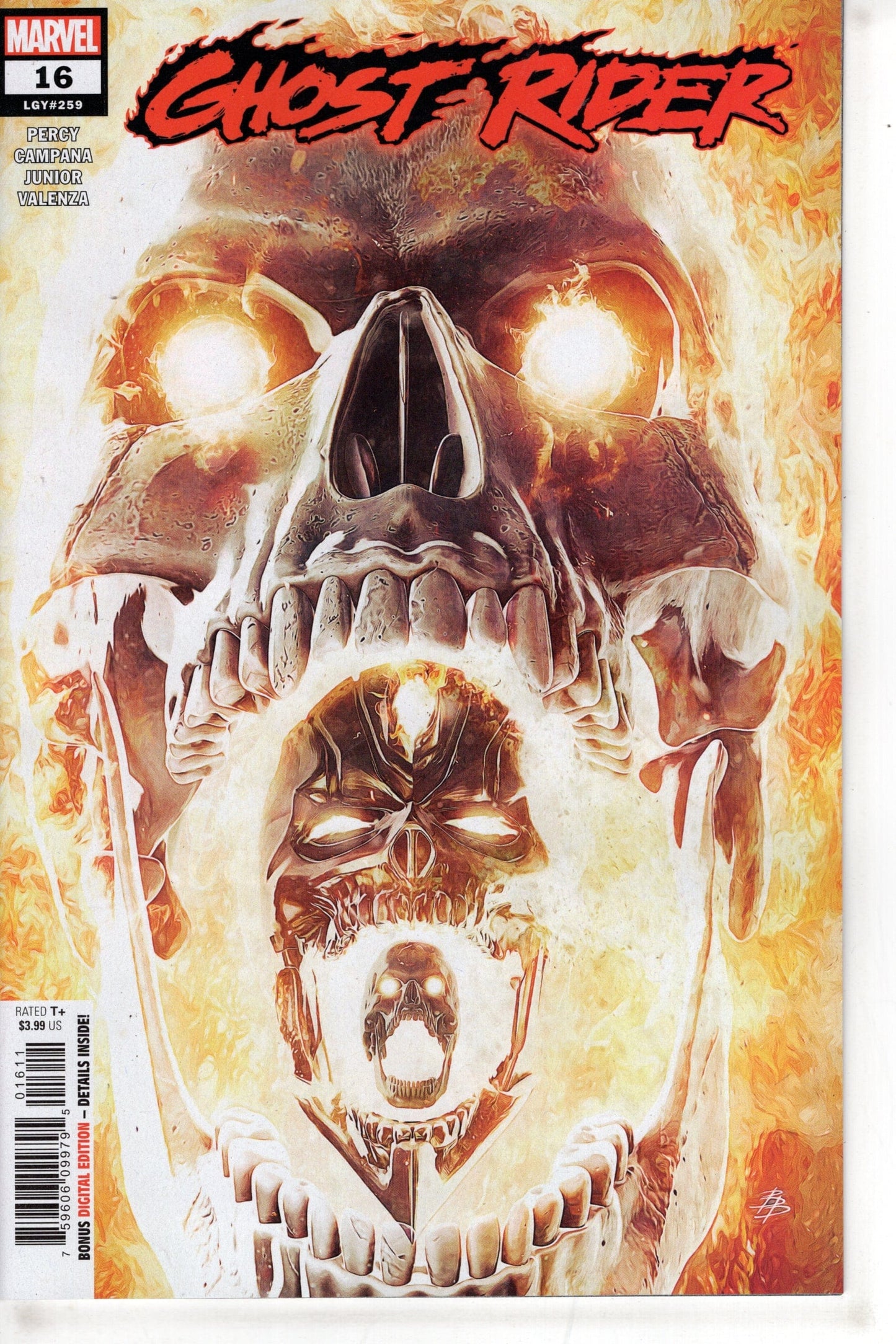 MARVEL PRH COMIC BOOK GHOST RIDER #16