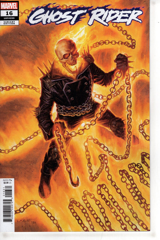 MARVEL PRH COMIC BOOK GHOST RIDER #16 EM GIST VAR