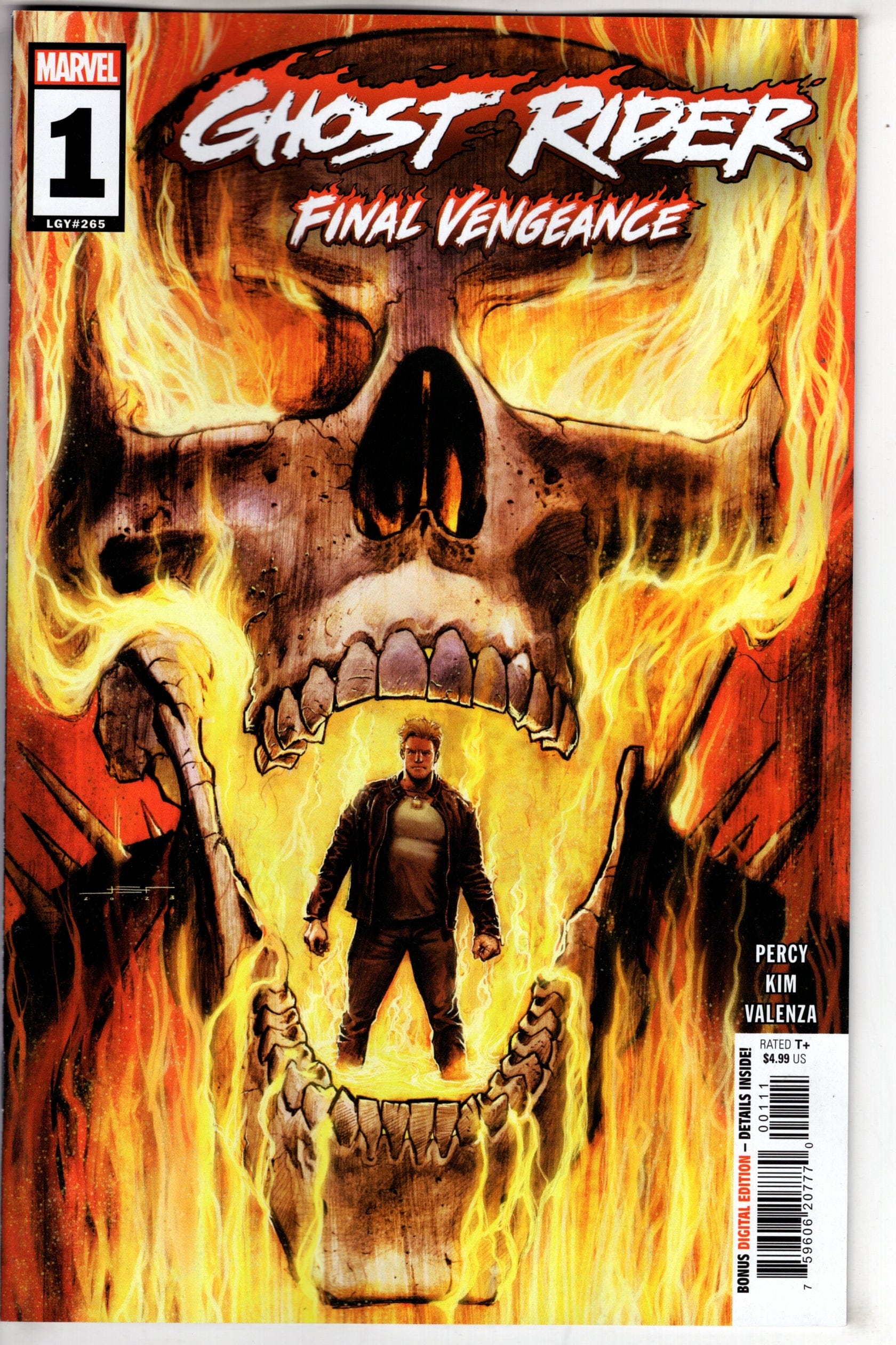 MARVEL PRH COMIC BOOK GHOST RIDER FINAL VENGEANCE #1
