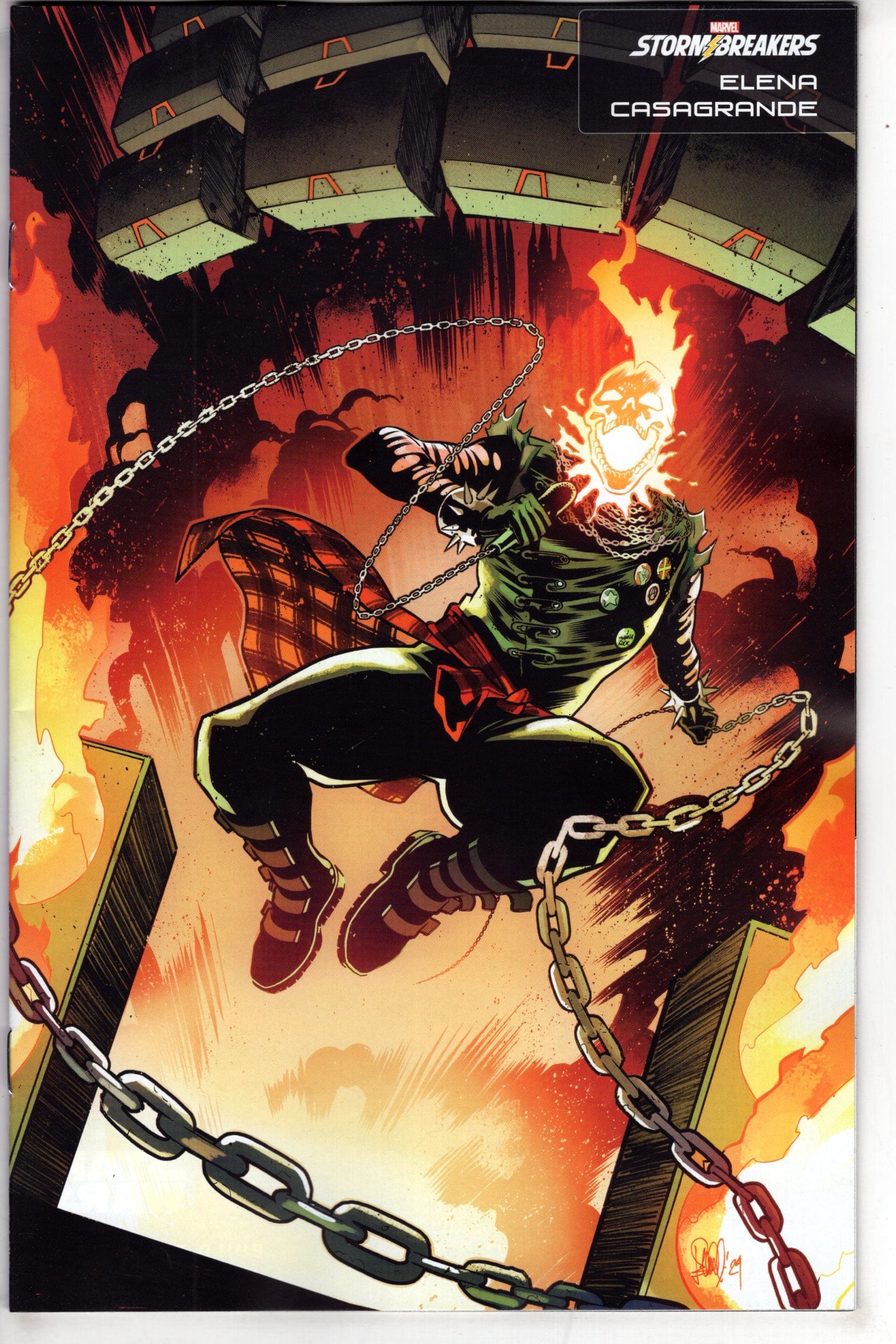 MARVEL PRH COMIC BOOK GHOST RIDER FINAL VENGEANCE #2 CASAGRANDE STORMBREAKERS VARIANT
