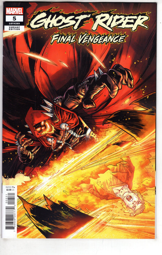 MARVEL PRH COMIC BOOK GHOST RIDER FINAL VENGEANCE #5 ANDREI BRESSAN VAR