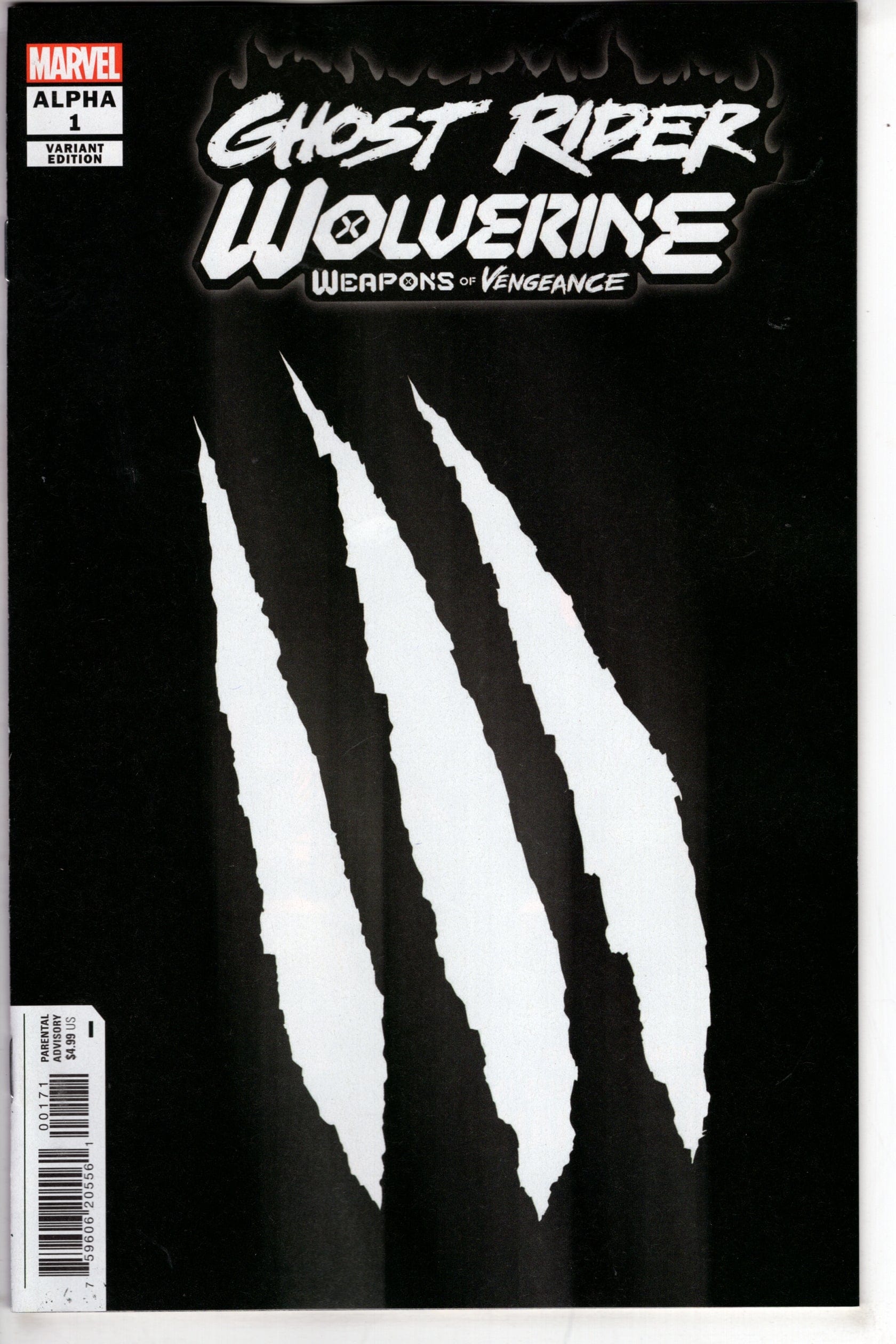 MARVEL PRH COMIC BOOK GHOST RIDER WOLVERINE WEAPONS VENGEANCE ALPHA #1 (OF 4) WOLV