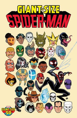 MARVEL PRH COMIC BOOK GIANT-SIZE SPIDER-MAN 1 DAVE BARDIN DEADLY FOES VARIANT (VF/NM)
