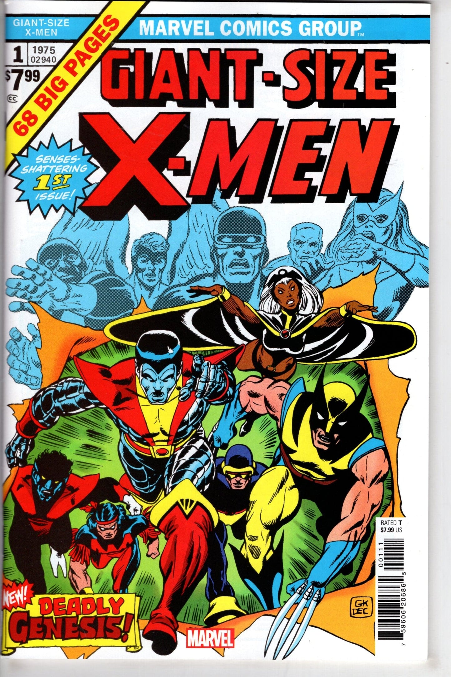 MARVEL PRH COMIC BOOK GIANT-SIZE X-MEN #1 FACSIMILE EDITION NEW PTG