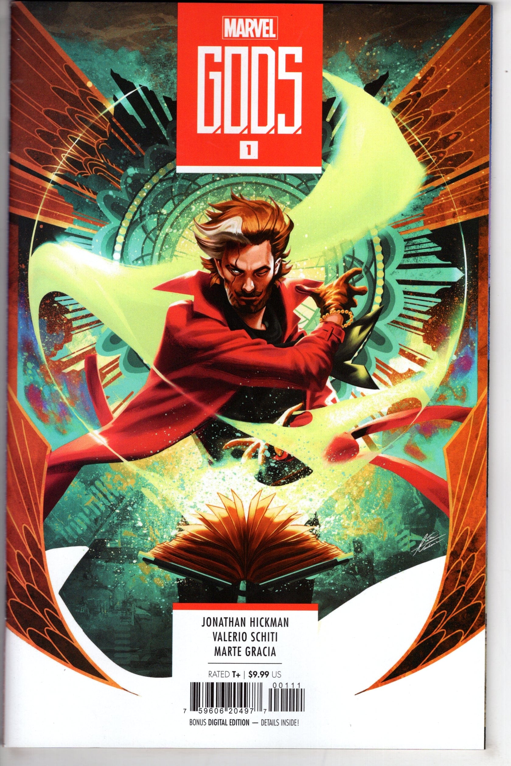 MARVEL PRH COMIC BOOK GODS #1