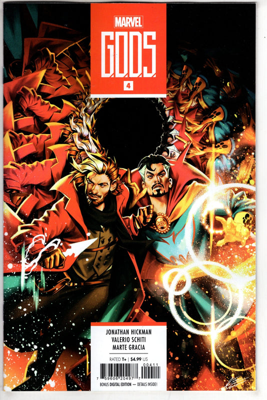 MARVEL PRH COMIC BOOK GODS #4