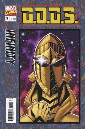 MARVEL PRH COMIC BOOK GODS #7 RON LIM COSMIC HOMAGE VAR