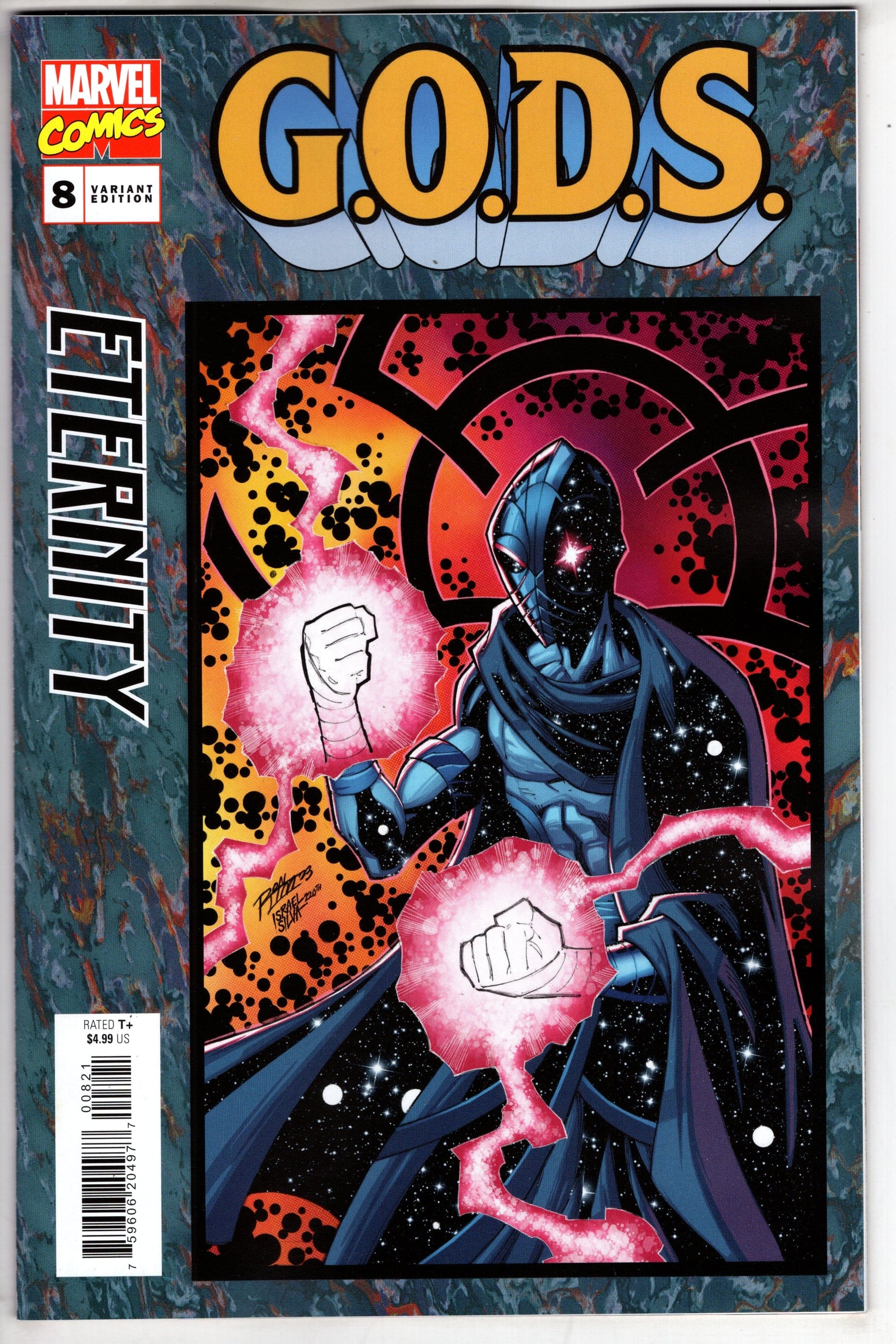 MARVEL PRH COMIC BOOK GODS #8 RON LIM COSMIC HOMAGE VAR