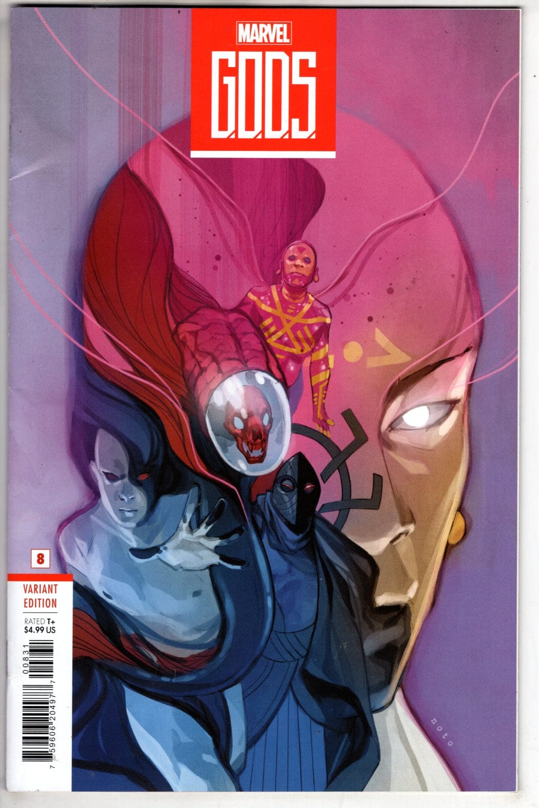 MARVEL PRH COMIC BOOK GODS #8 VAR [FN]
