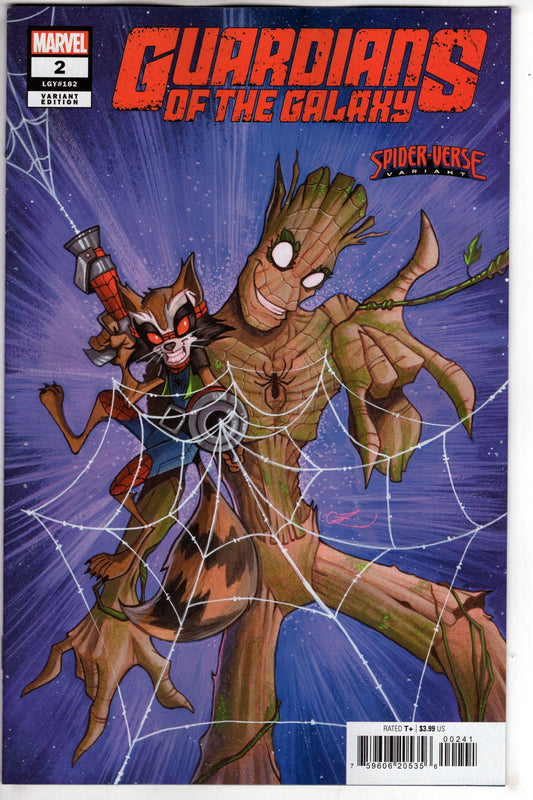 MARVEL PRH COMIC BOOK GUARDIANS OF THE GALAXY #2 ZULLO SPIDER-VERSE VAR