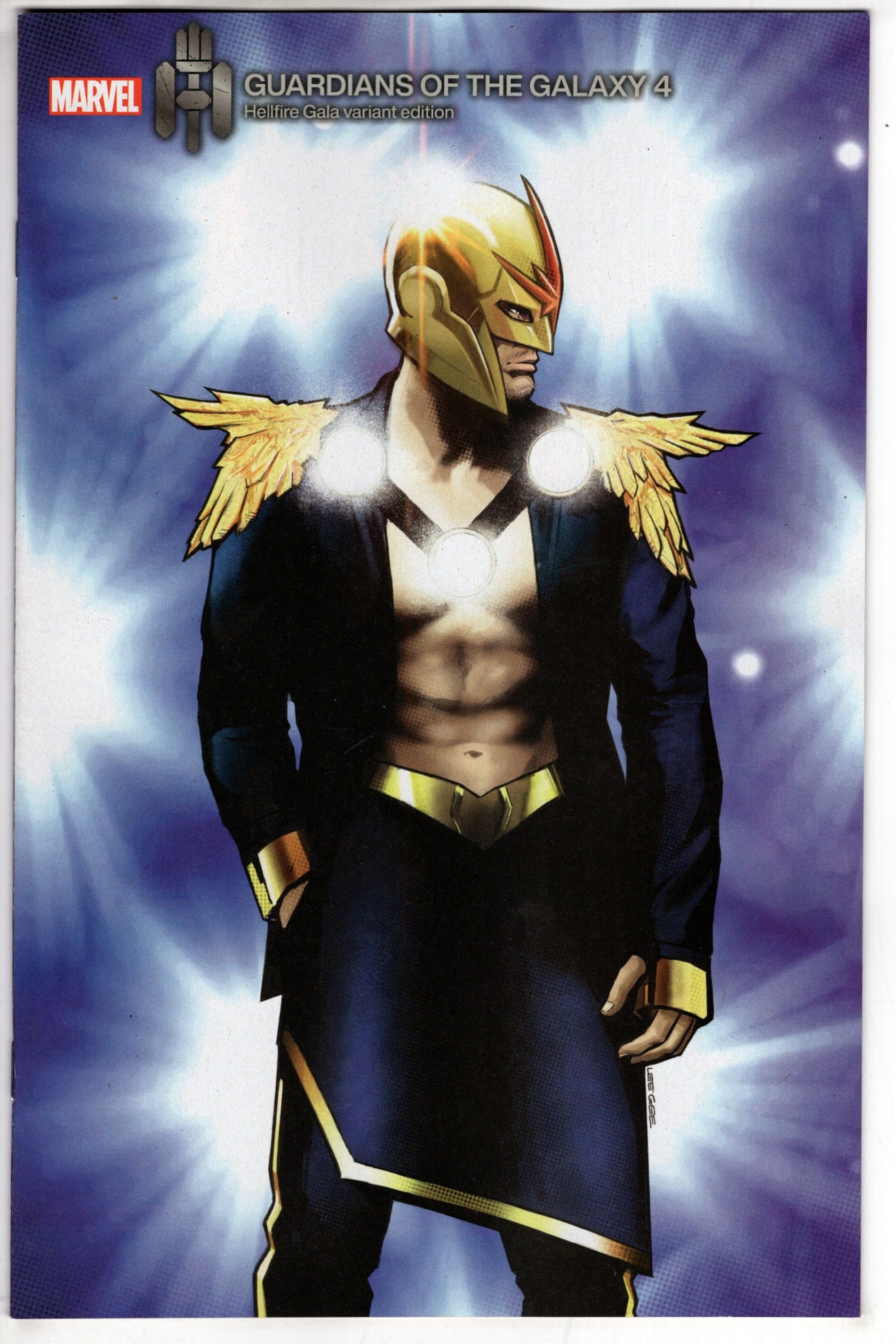 MARVEL PRH COMIC BOOK GUARDIANS OF THE GALAXY #4 LEE GARBETT HELLFIRE GALA VAR