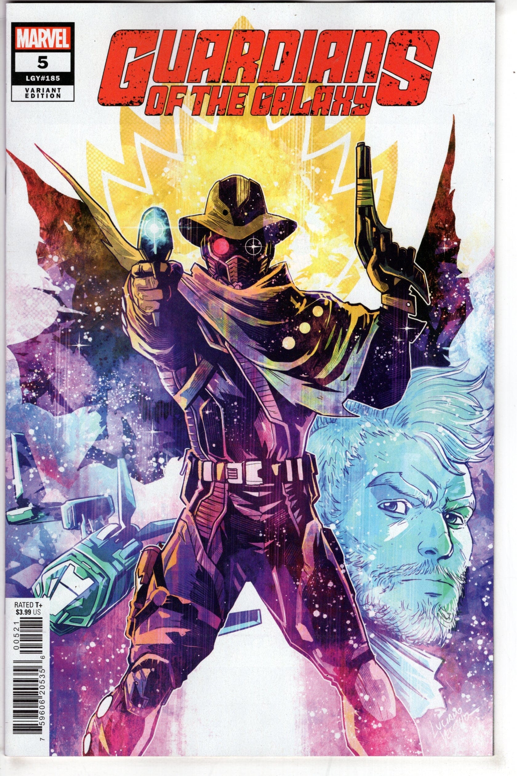 MARVEL PRH COMIC BOOK GUARDIANS OF THE GALAXY #5 LUCIANO VECCHIO VAR