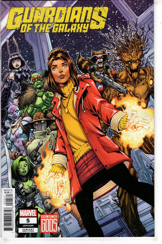 MARVEL PRH COMIC BOOK GUARDIANS OF THE GALAXY #5 TODD NAUCK GODS VAR