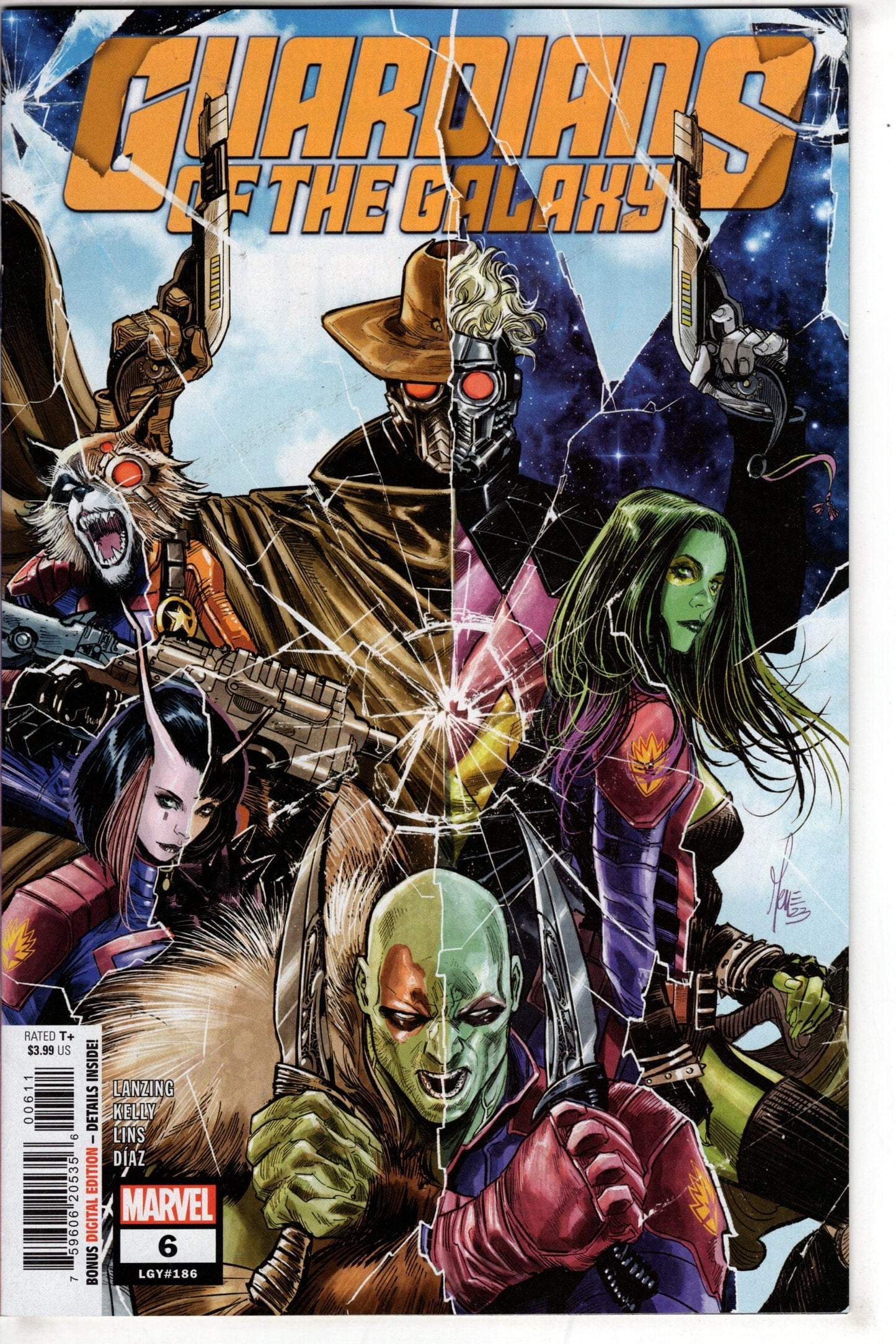 MARVEL PRH COMIC BOOK GUARDIANS OF THE GALAXY #6