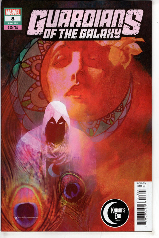 MARVEL PRH COMIC BOOK GUARDIANS OF THE GALAXY #8 BILL SIENKIEWICZ KNIGHTS END VARIANT