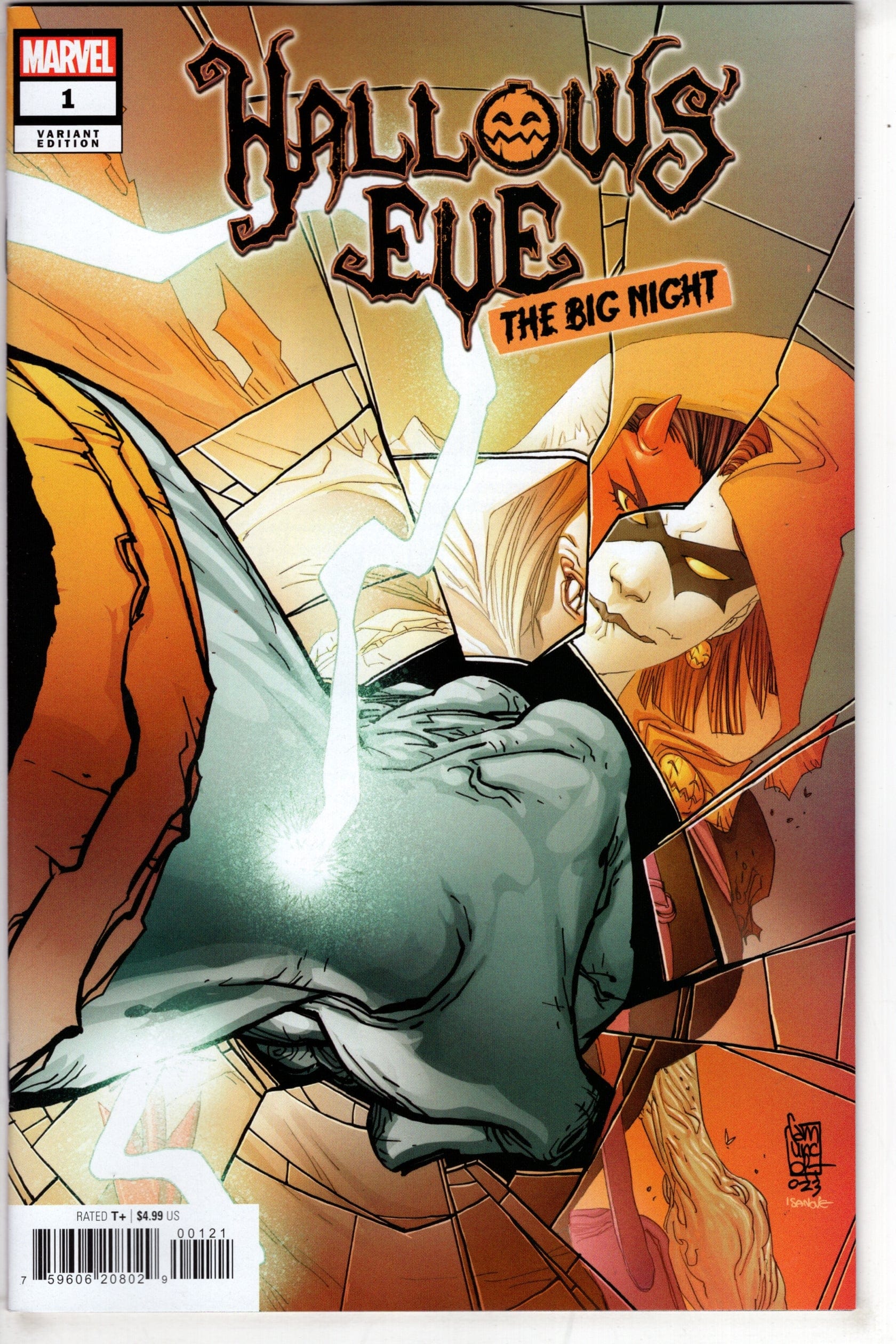 MARVEL PRH COMIC BOOK HALLOWS EVE THE BIG NIGHT #1 GIUSEPPE CAMUNCOLI VAR