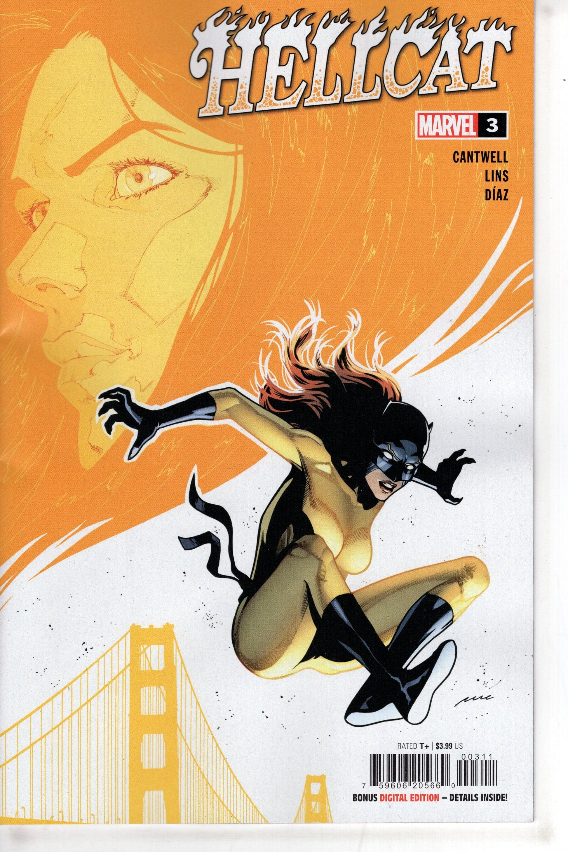 MARVEL PRH COMIC BOOK HELLCAT #3 (OF 5)
