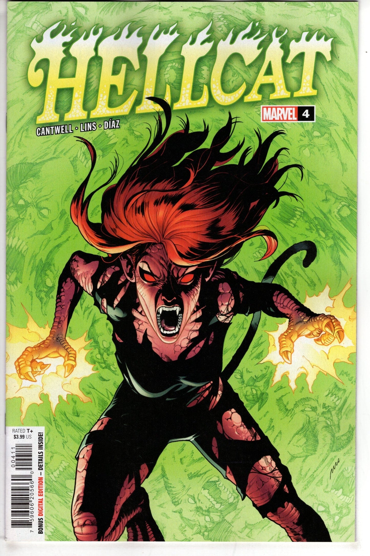 MARVEL PRH COMIC BOOK HELLCAT #4 (OF 5)