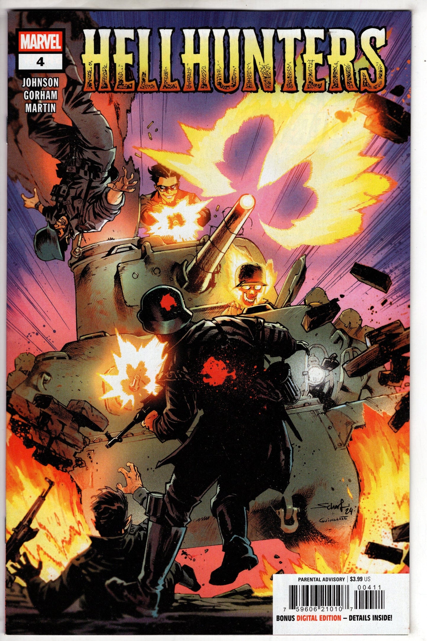 MARVEL PRH COMIC BOOK HELLHUNTERS #4 (OF 5)