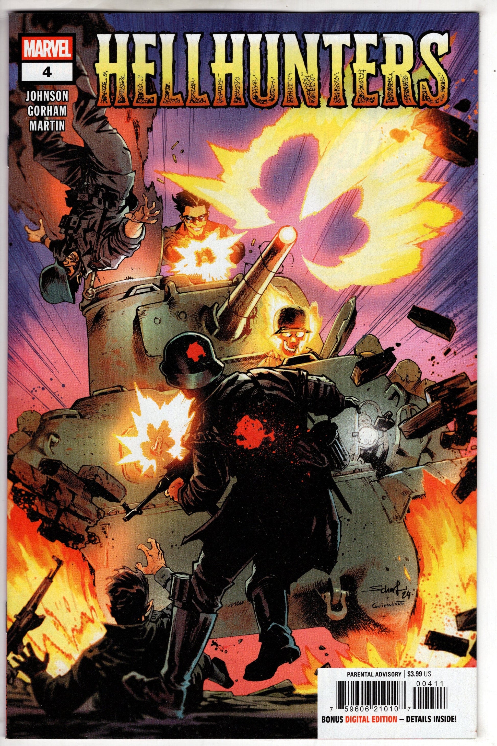 MARVEL PRH COMIC BOOK HELLHUNTERS #4 (OF 5)
