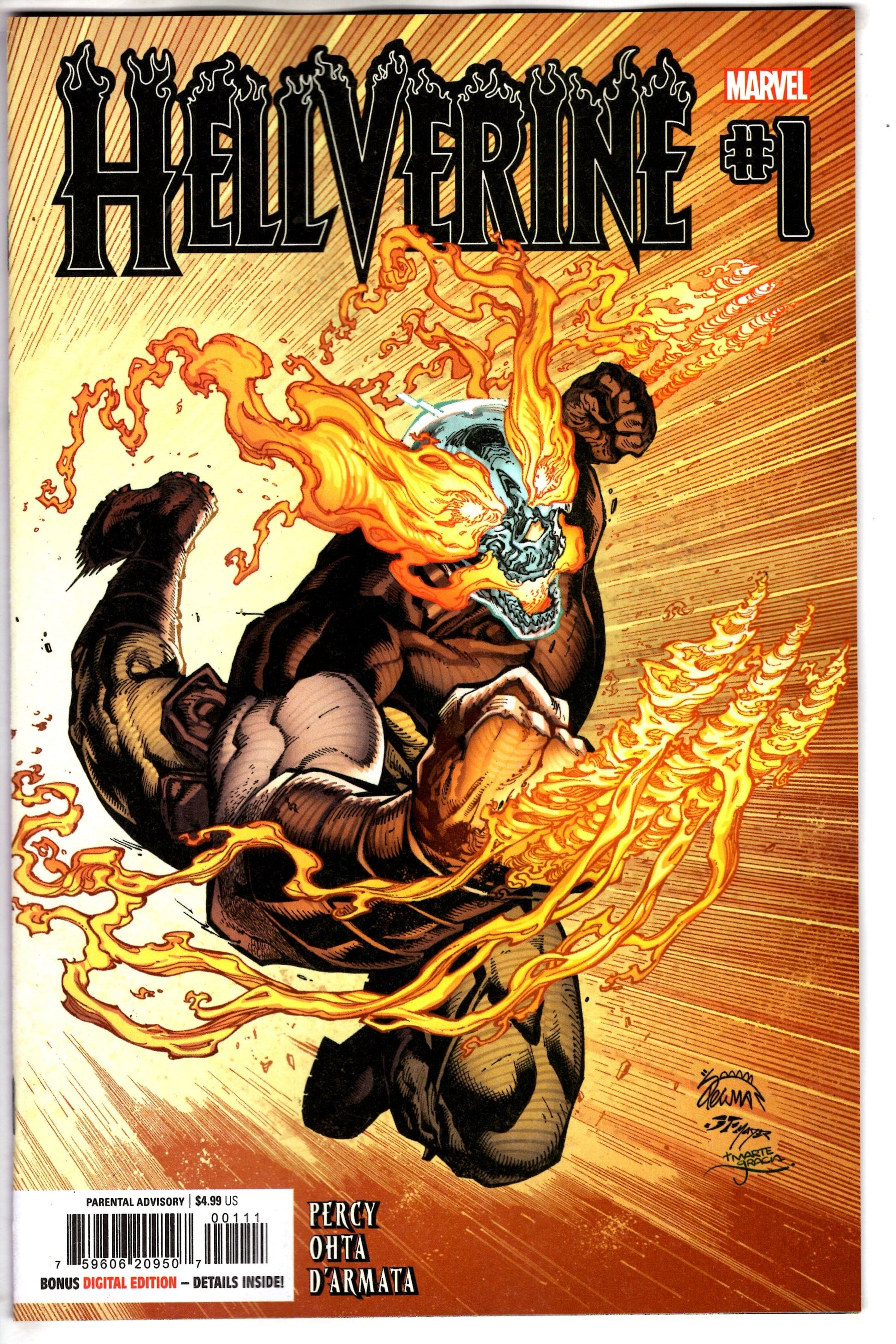 MARVEL PRH COMIC BOOK HELLVERINE #1