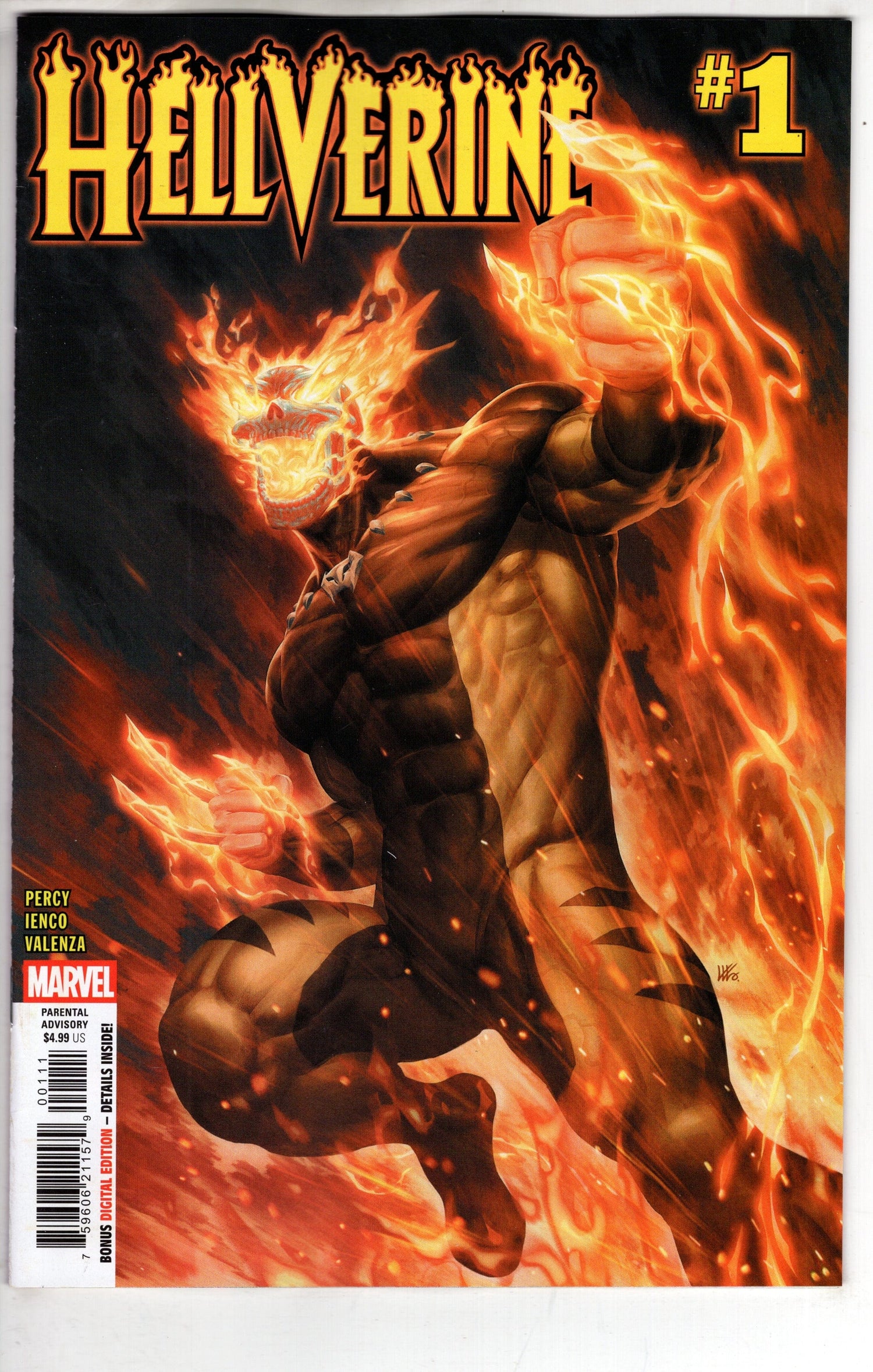 MARVEL PRH COMIC BOOK Hellverine #1 Comic Book
