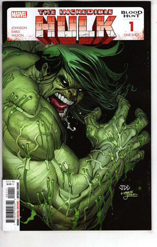 MARVEL PRH COMIC BOOK HULK BLOOD HUNT #1