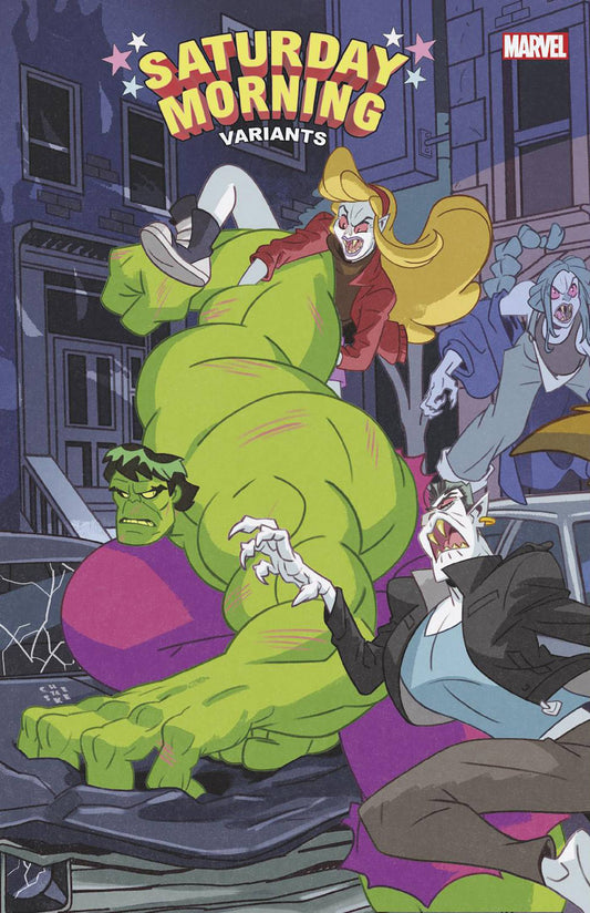 MARVEL PRH COMIC BOOK HULK BLOOD HUNT #1 GALLOWAY SATURDAY MORNING CONNECT VAR