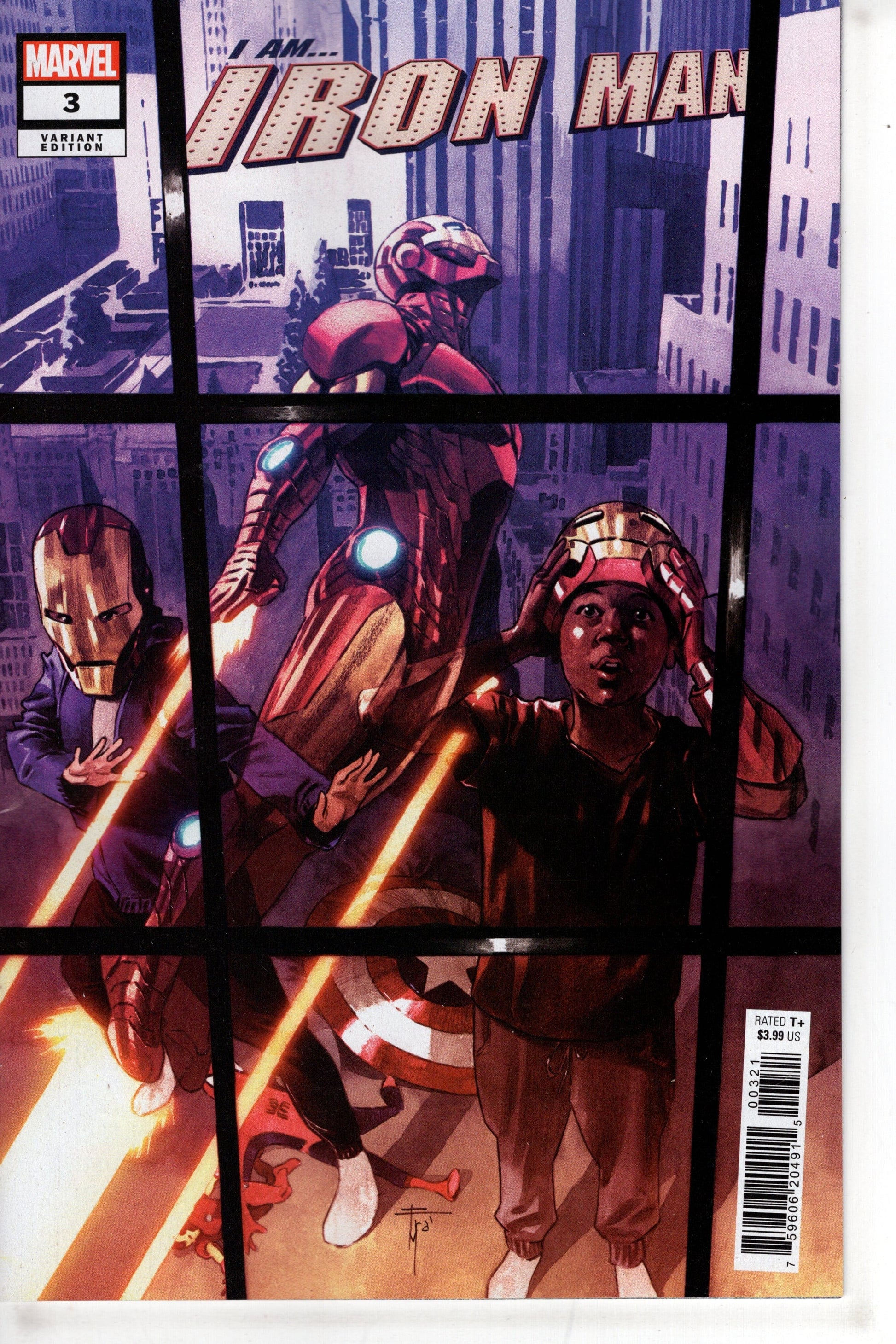 MARVEL PRH COMIC BOOK I AM IRON MAN #3 MOBILI VAR