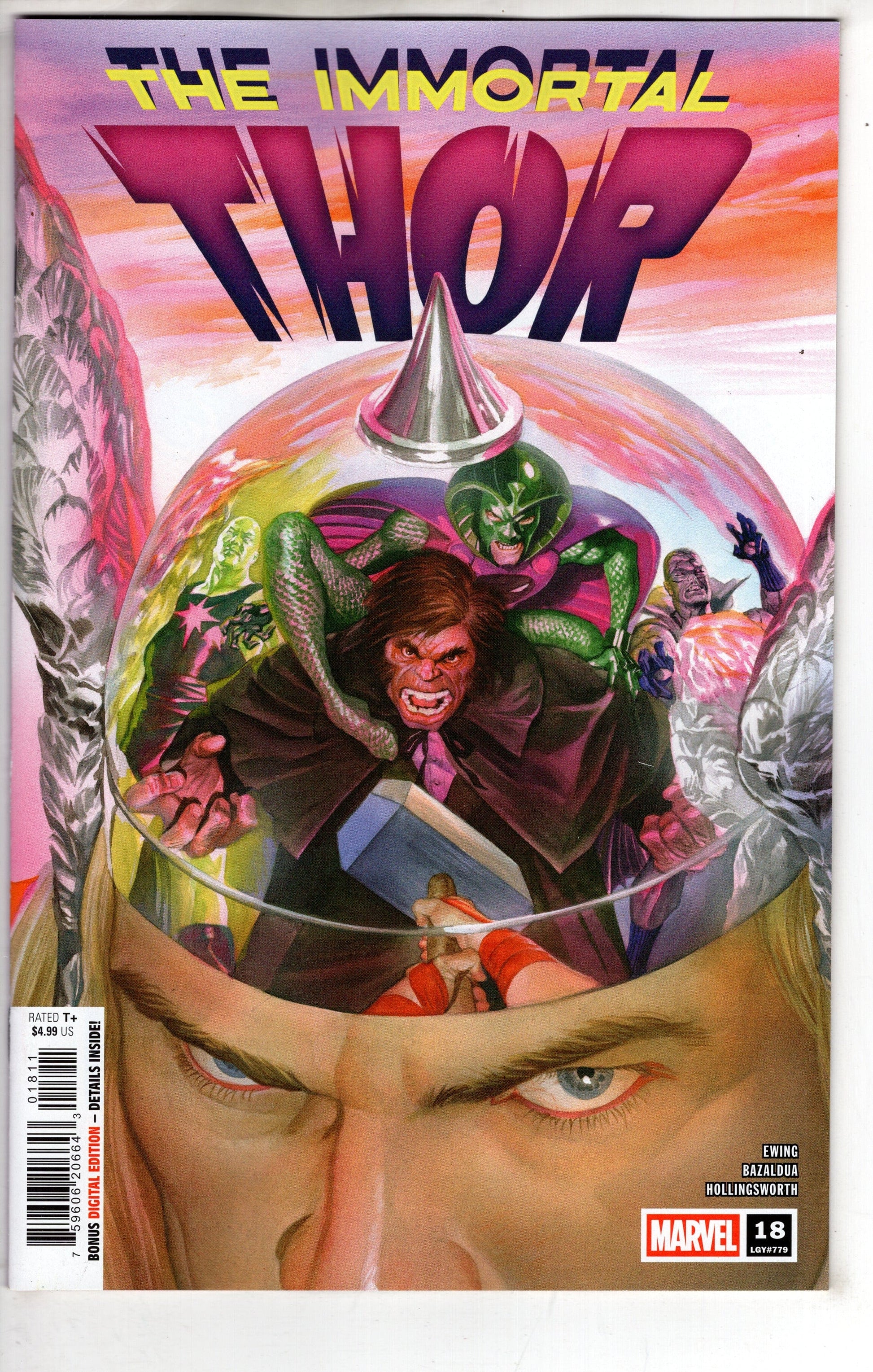 MARVEL PRH COMIC BOOK Immortal Thor #18 Comic Book