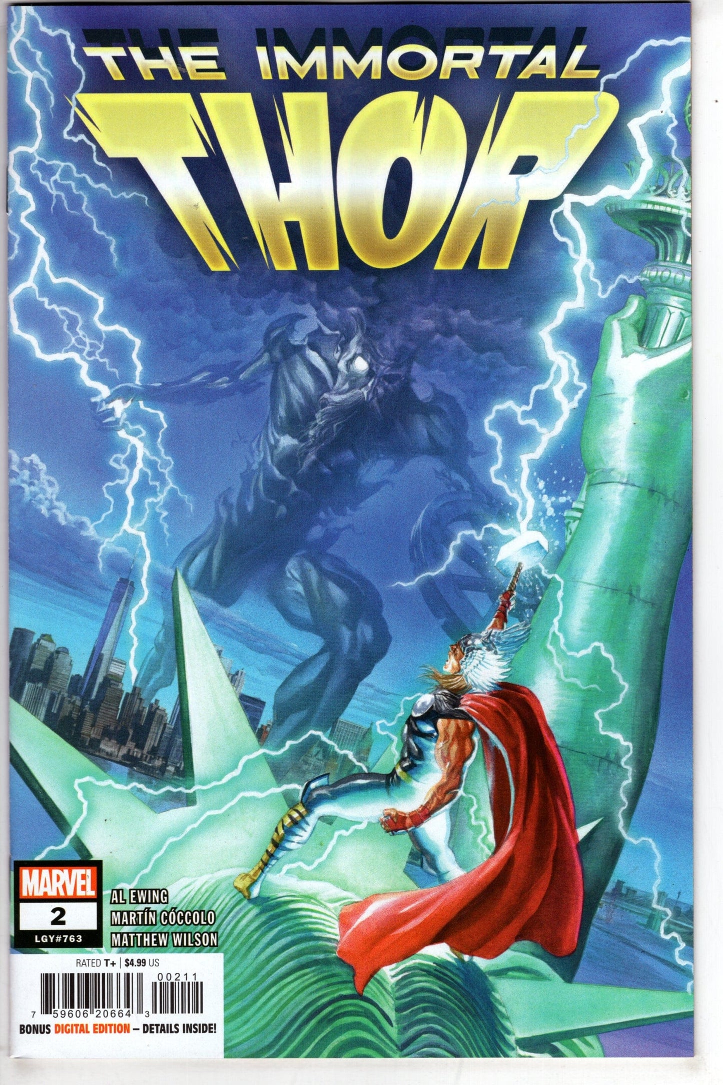 MARVEL PRH COMIC BOOK IMMORTAL THOR #2