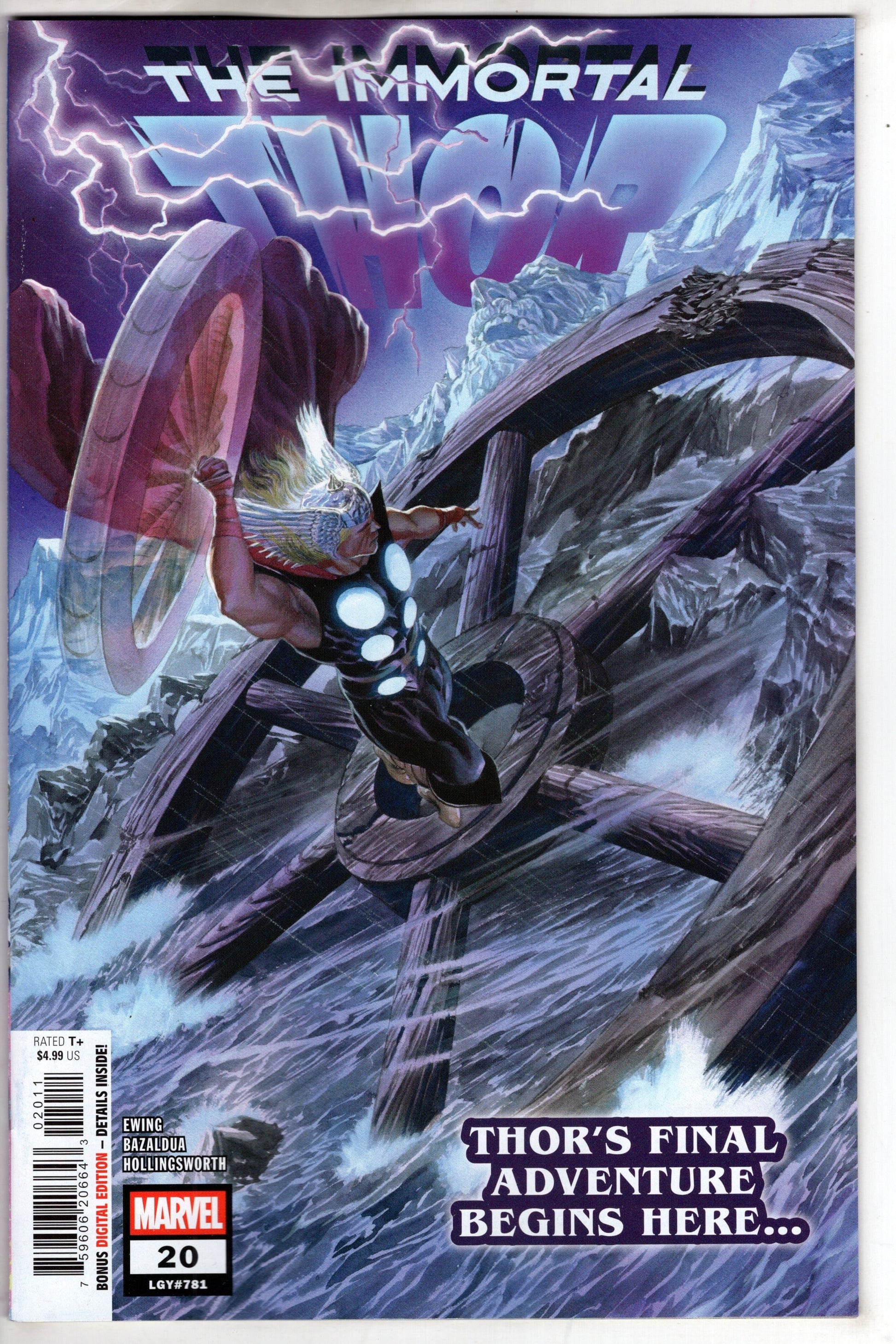 MARVEL PRH COMIC BOOK IMMORTAL THOR #20
