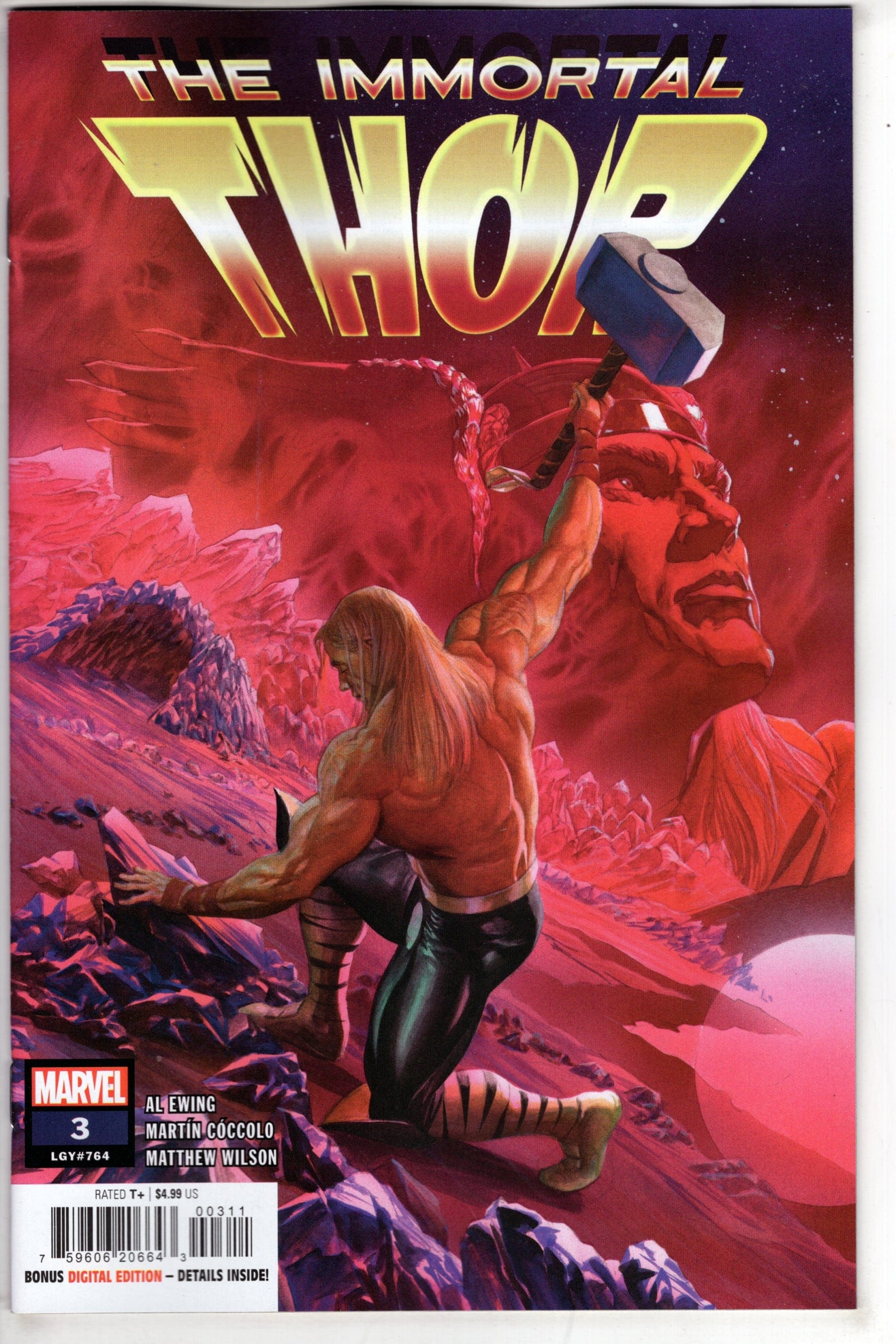 MARVEL PRH COMIC BOOK IMMORTAL THOR #3