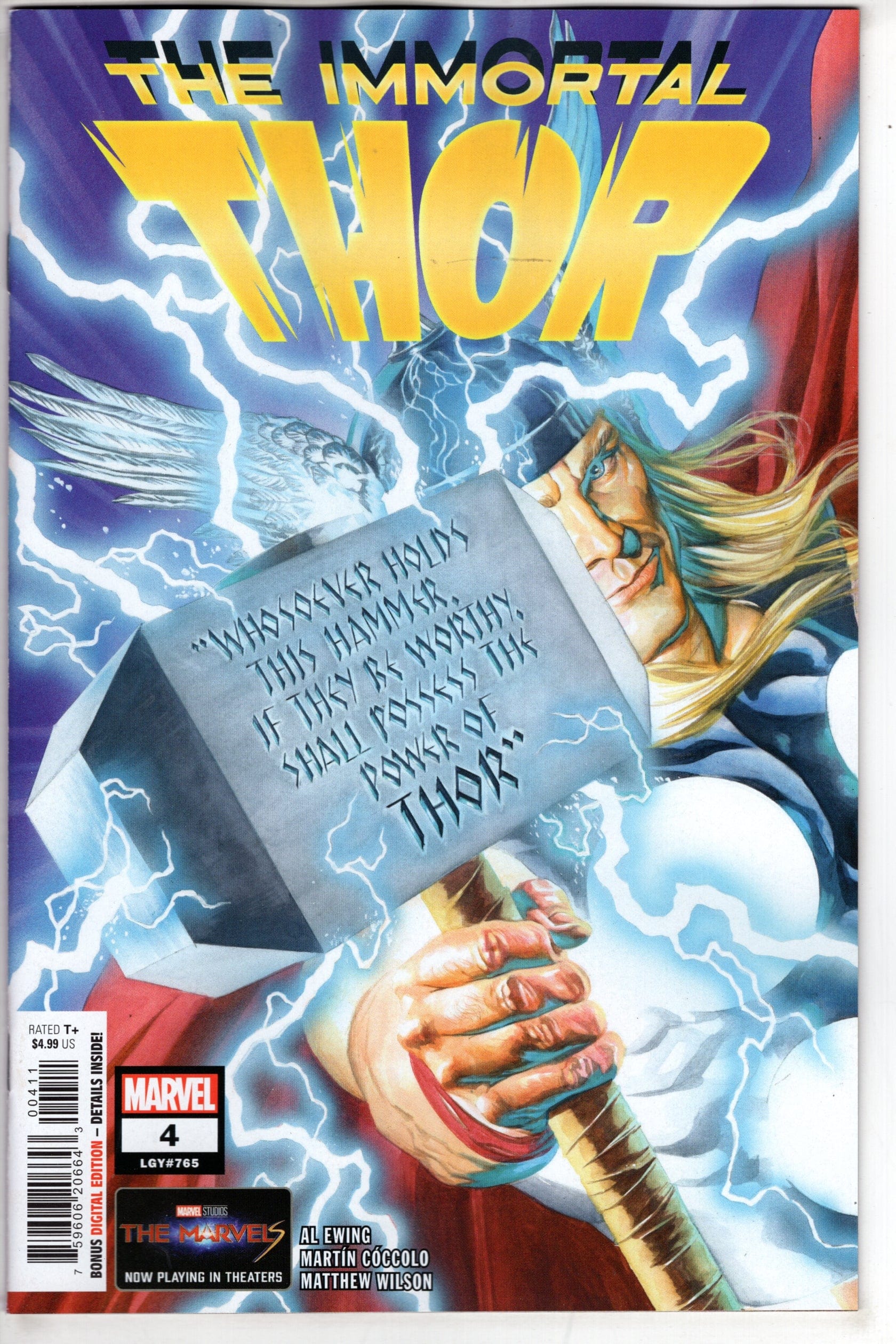 MARVEL PRH COMIC BOOK IMMORTAL THOR #4
