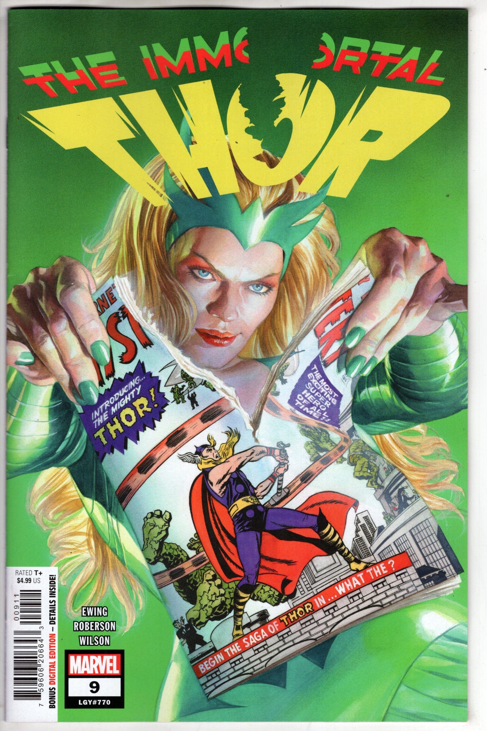 MARVEL PRH COMIC BOOK IMMORTAL THOR #9