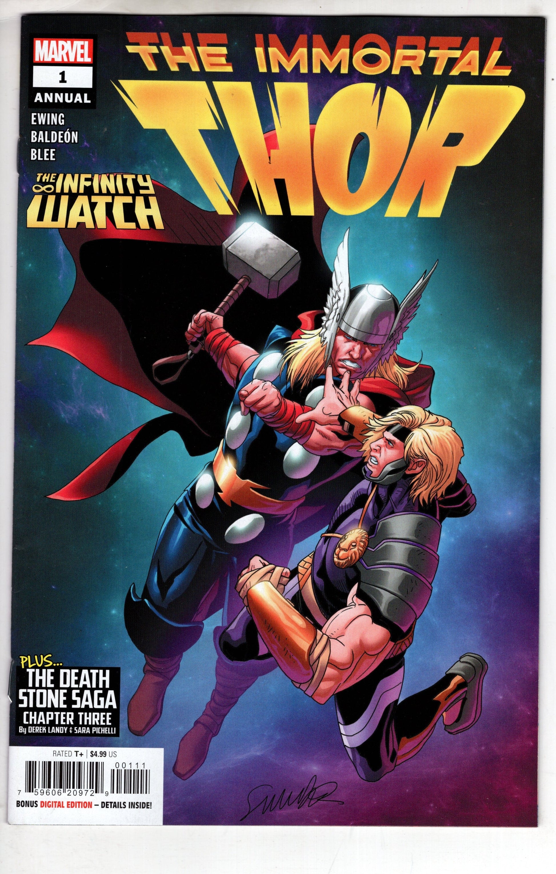 MARVEL PRH COMIC BOOK IMMORTAL THOR ANNUAL #1