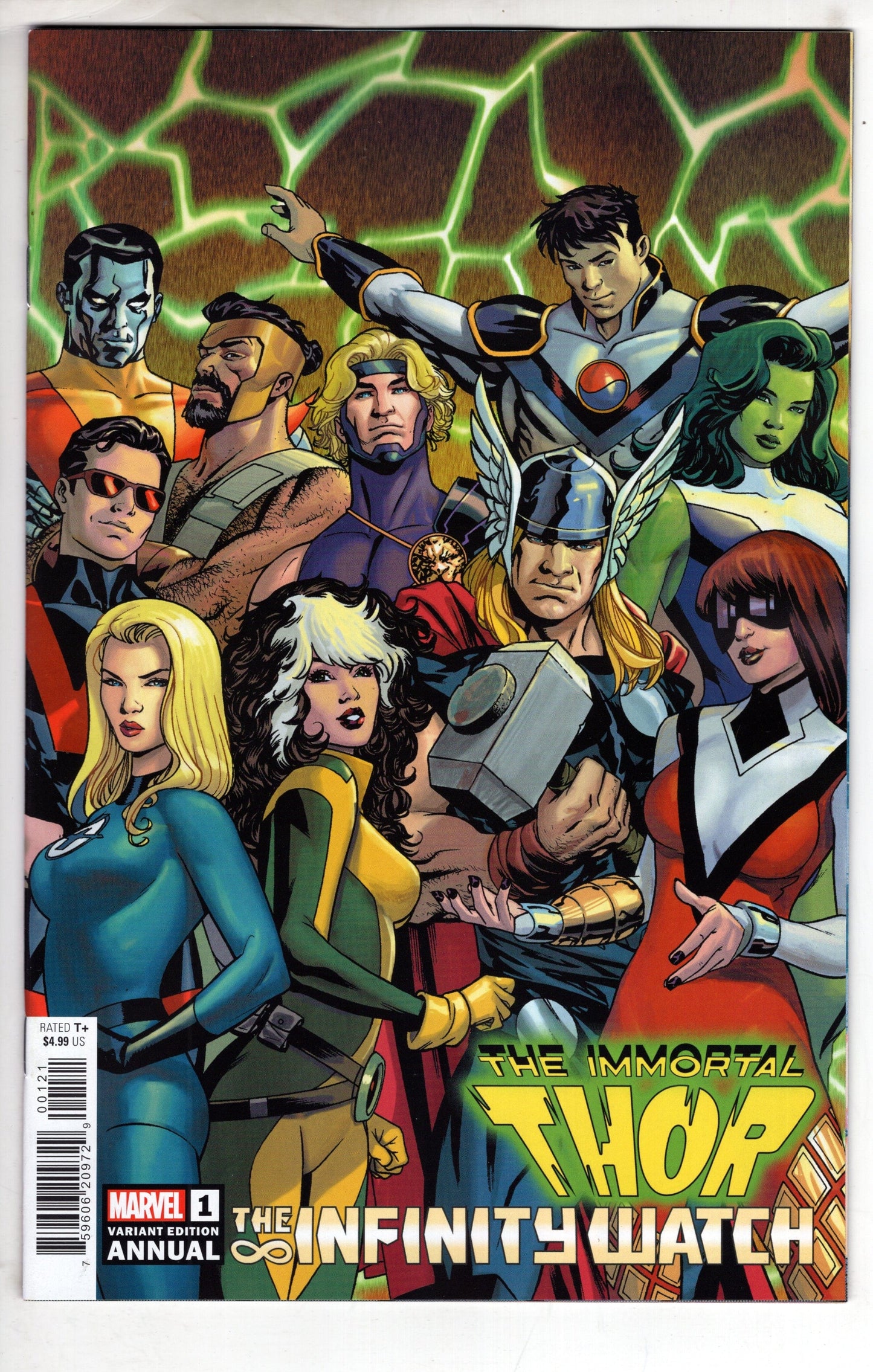 MARVEL PRH COMIC BOOK IMMORTAL THOR ANNUAL #1 MIKE MCKONE INFINITY WATCH VAR