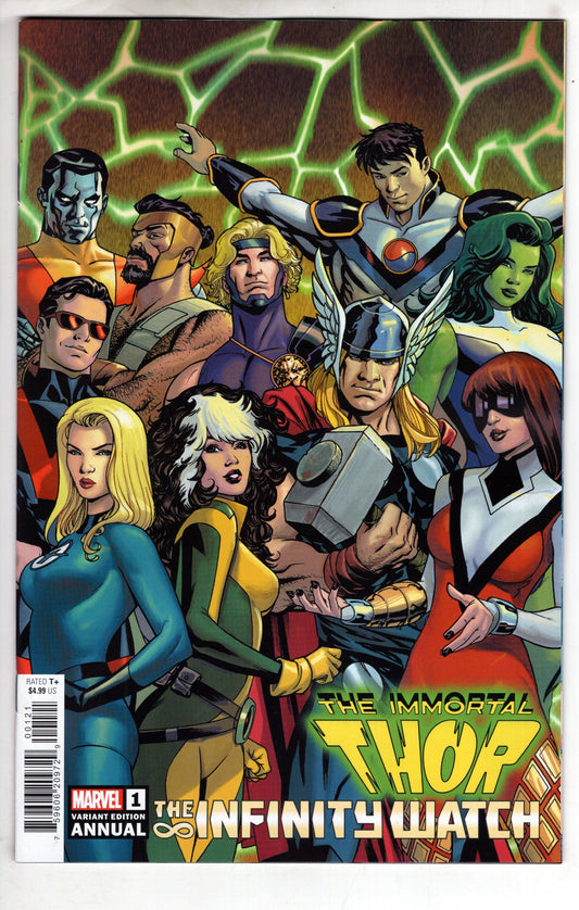 MARVEL PRH COMIC BOOK IMMORTAL THOR ANNUAL #1 MIKE MCKONE INFINITY WATCH VAR