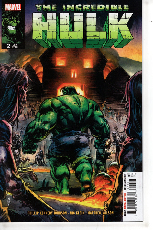 MARVEL PRH COMIC BOOK INCREDIBLE HULK #2
