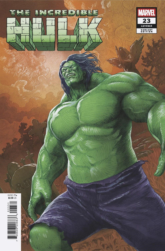 MARVEL PRH COMIC BOOK Incredible Hulk #23 Mitsuhiro Arita Variant