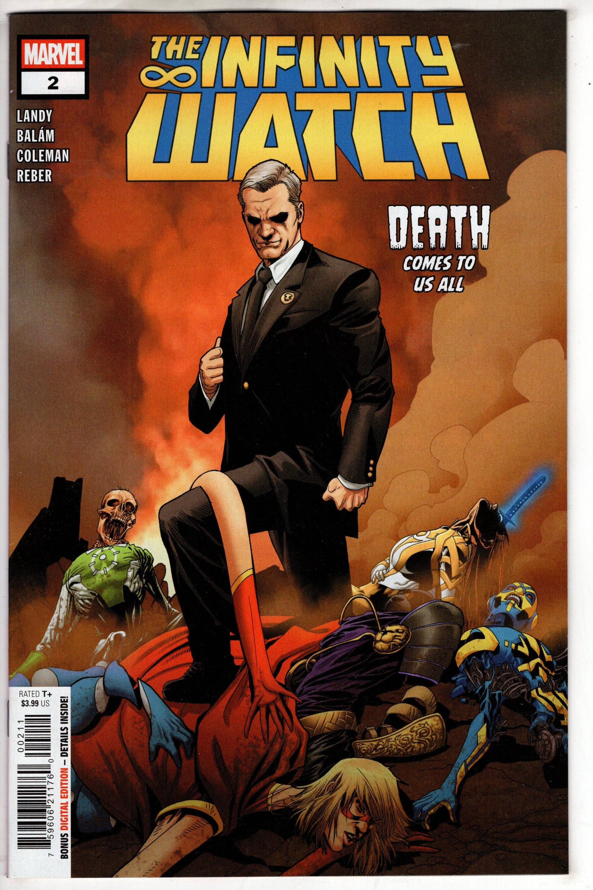 MARVEL PRH COMIC BOOK INFINITY WATCH #2 (OF 5)