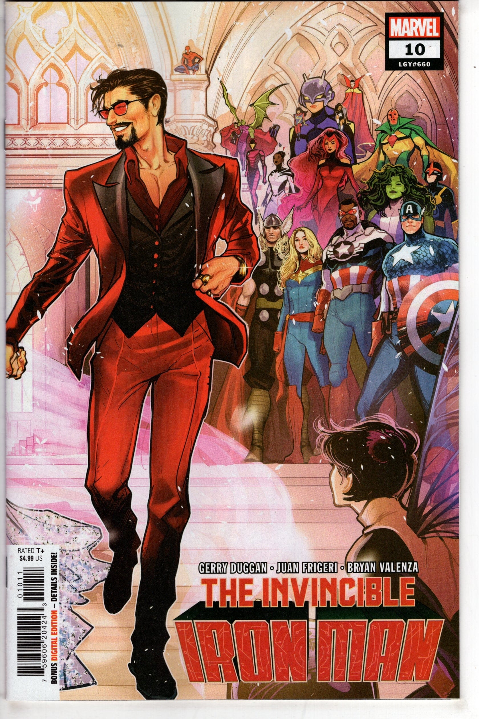 MARVEL PRH COMIC BOOK INVINCIBLE IRON MAN #10