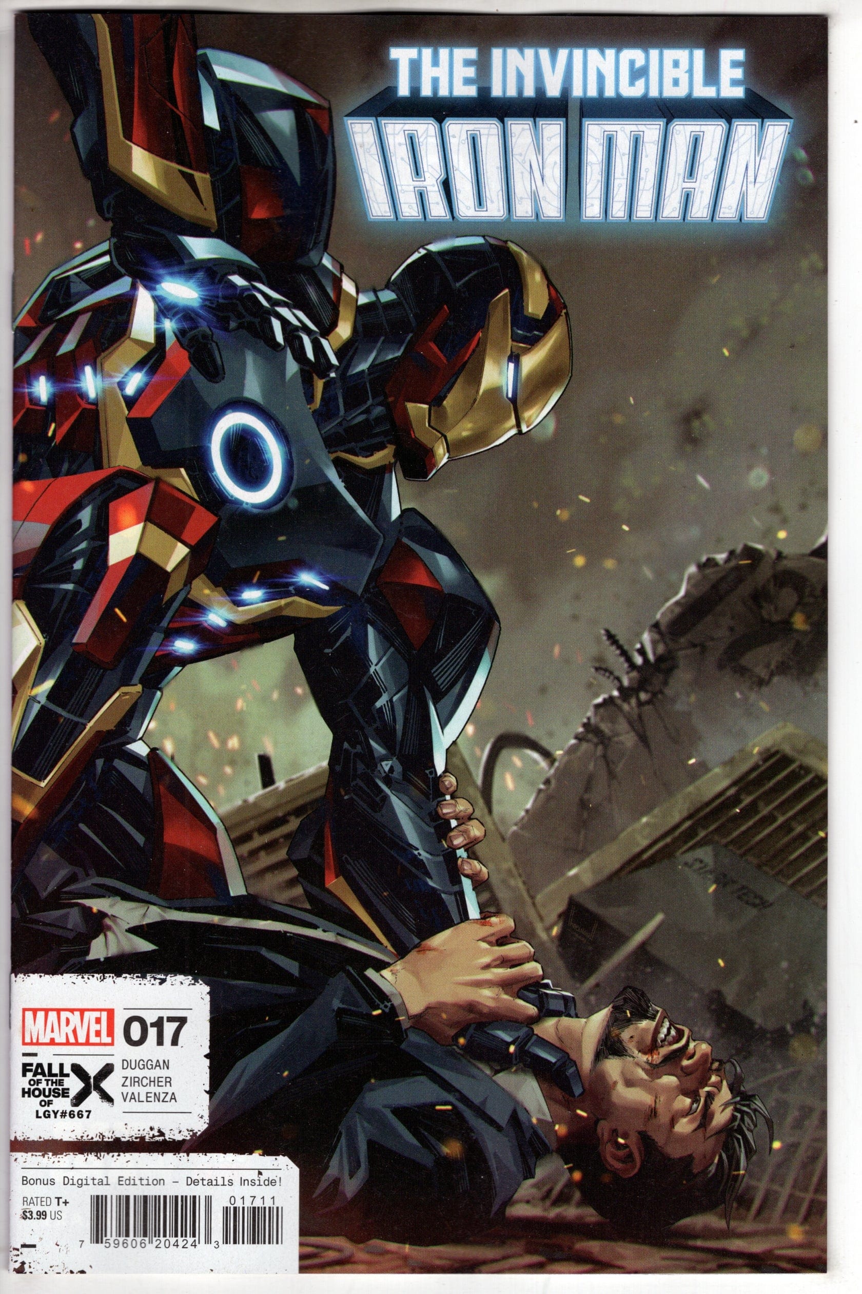 MARVEL PRH COMIC BOOK INVINCIBLE IRON MAN #17