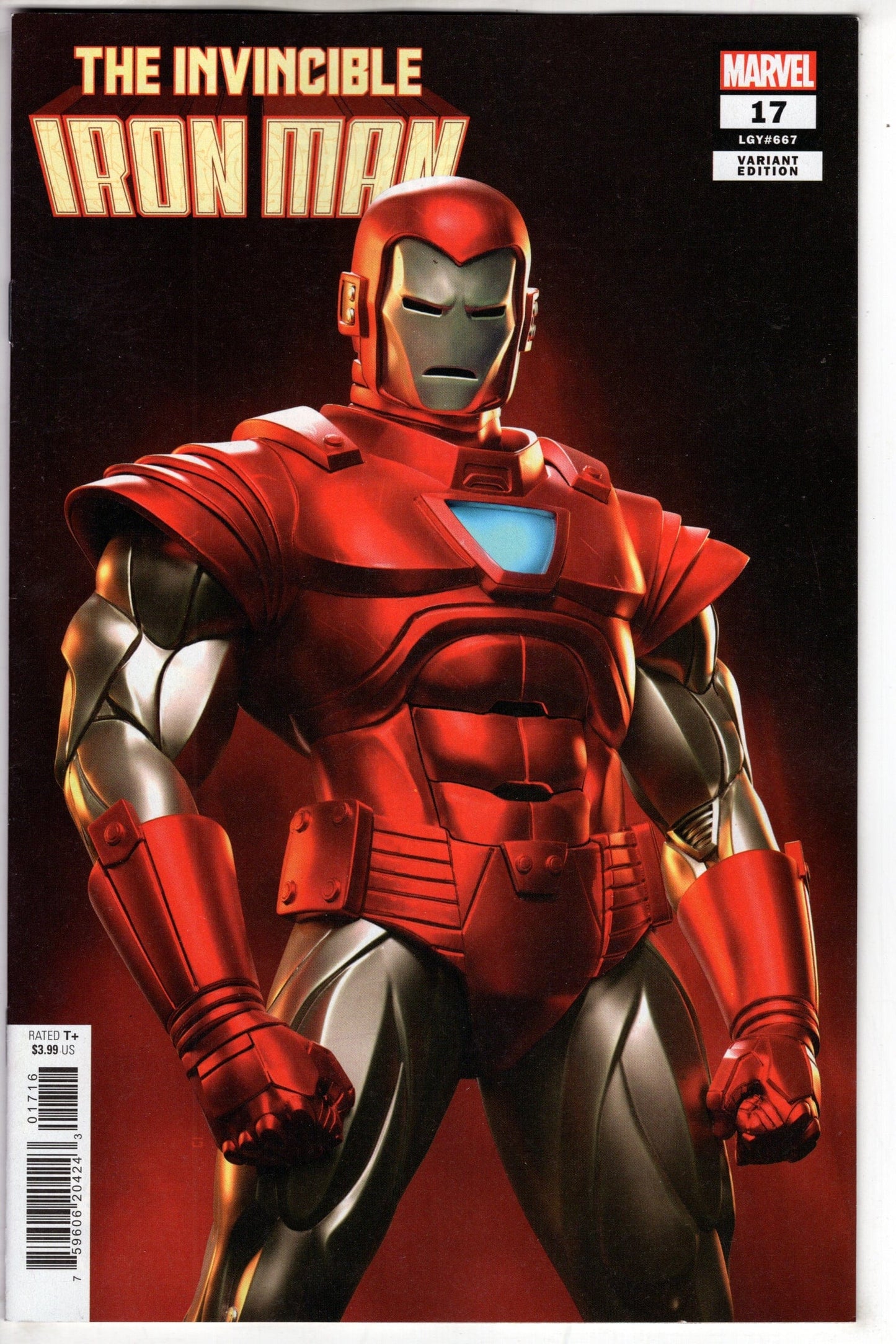 MARVEL PRH COMIC BOOK INVINCIBLE IRON MAN #17 RAFAEL GRASSETTI VAR