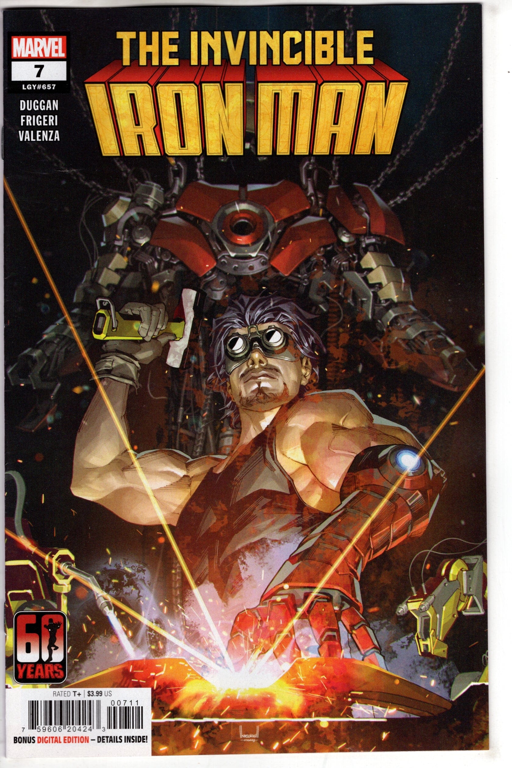 MARVEL PRH COMIC BOOK INVINCIBLE IRON MAN #7