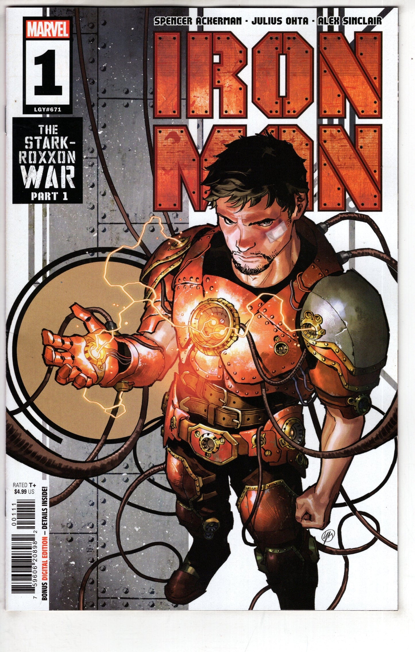 MARVEL PRH COMIC BOOK IRON MAN #1