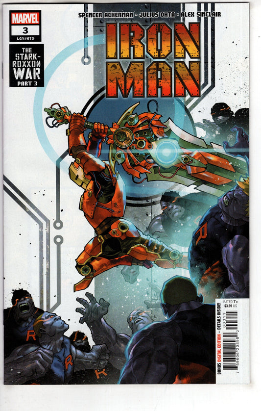 MARVEL PRH COMIC BOOK Iron Man #3 Comic Book