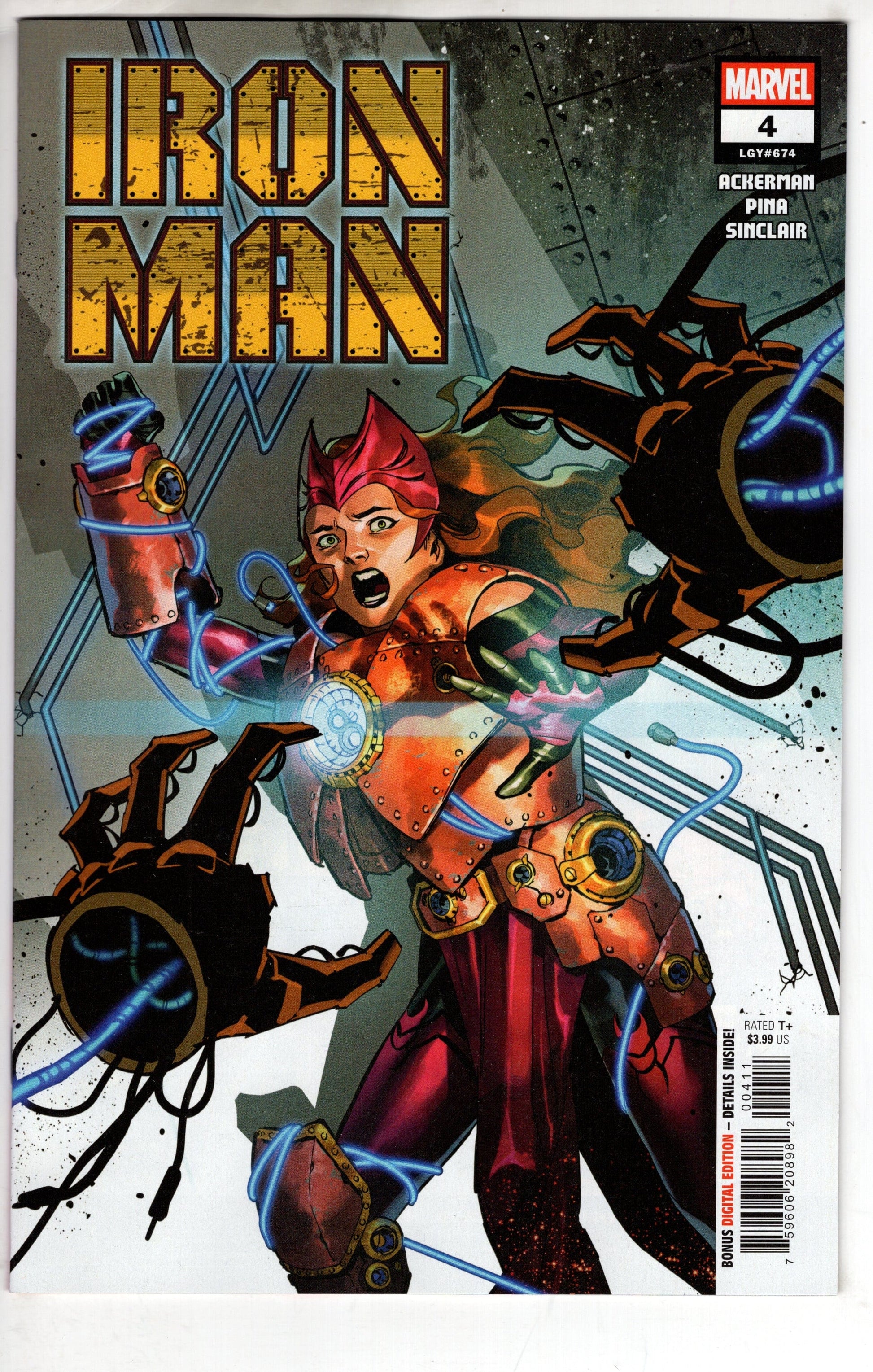 MARVEL PRH COMIC BOOK Iron Man #4