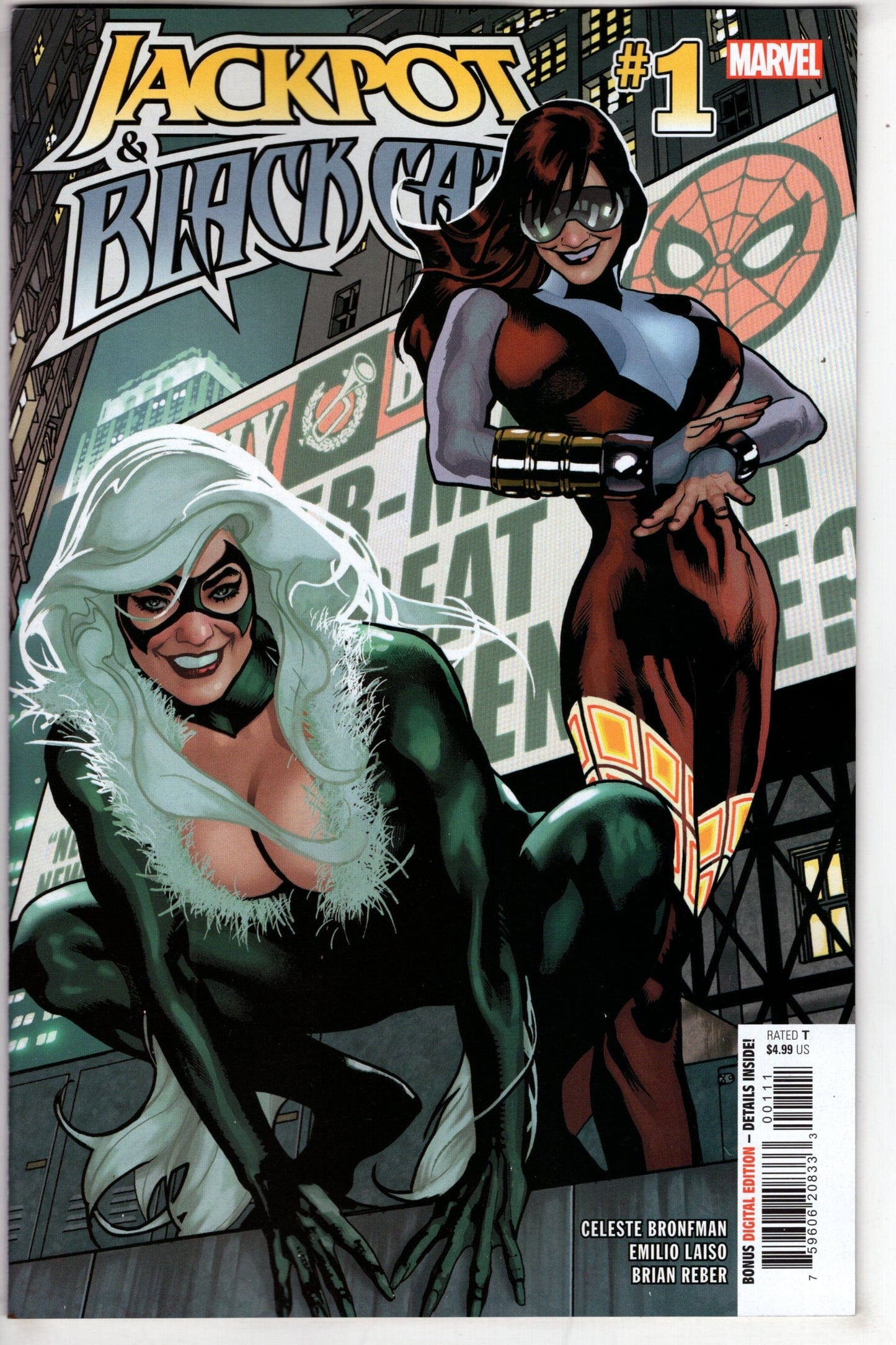 MARVEL PRH COMIC BOOK JACKPOT AND BLACK CAT #1