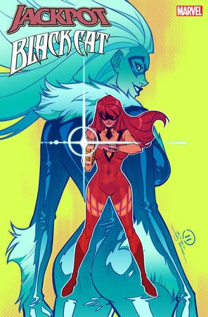 MARVEL PRH COMIC BOOK JACKPOT & BLACK CAT #1 JOEY VAZQUEZ VARIANT (VF/NM)